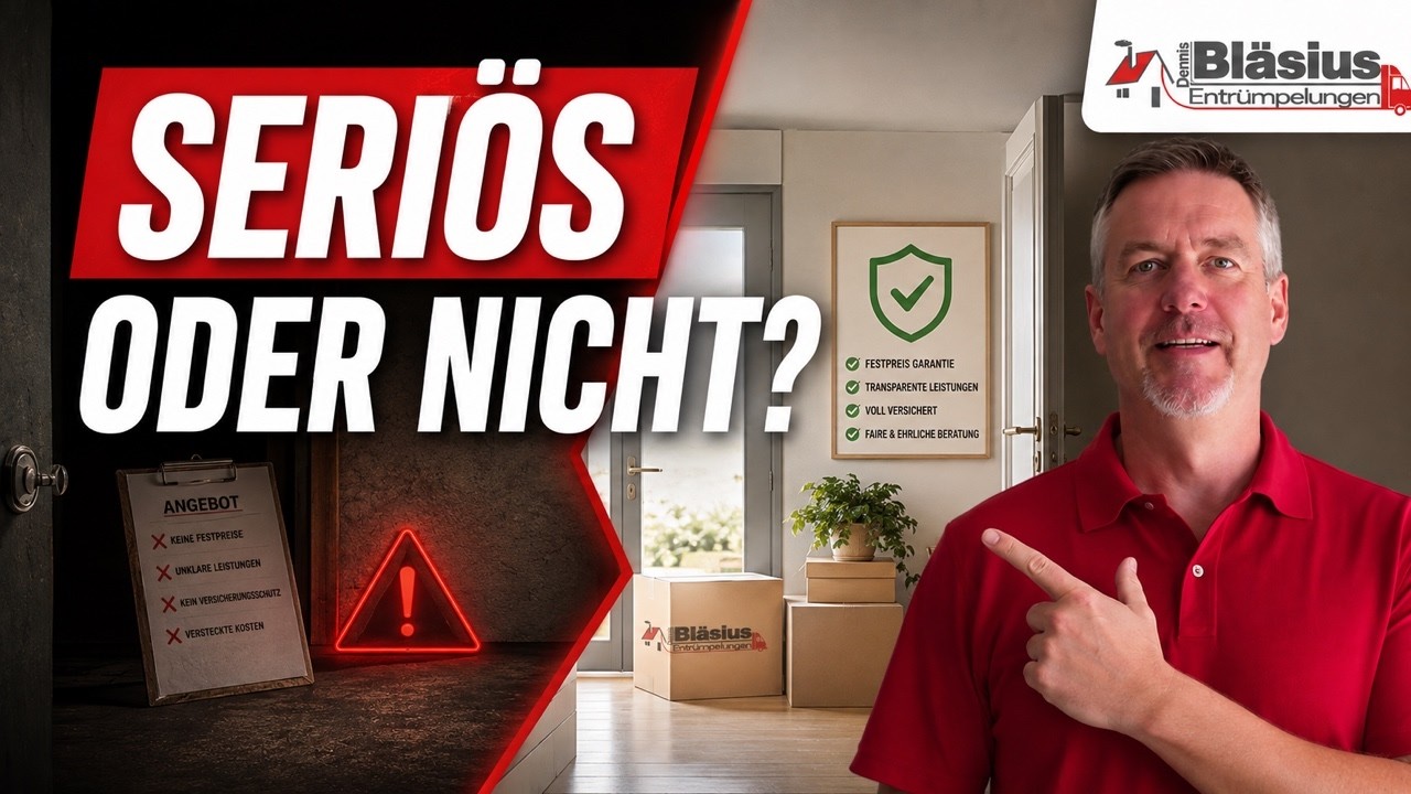 Vorschaubild: Seriöse Entrümpelungsfirma finden: 10 Prüfkriterien | Bläsius