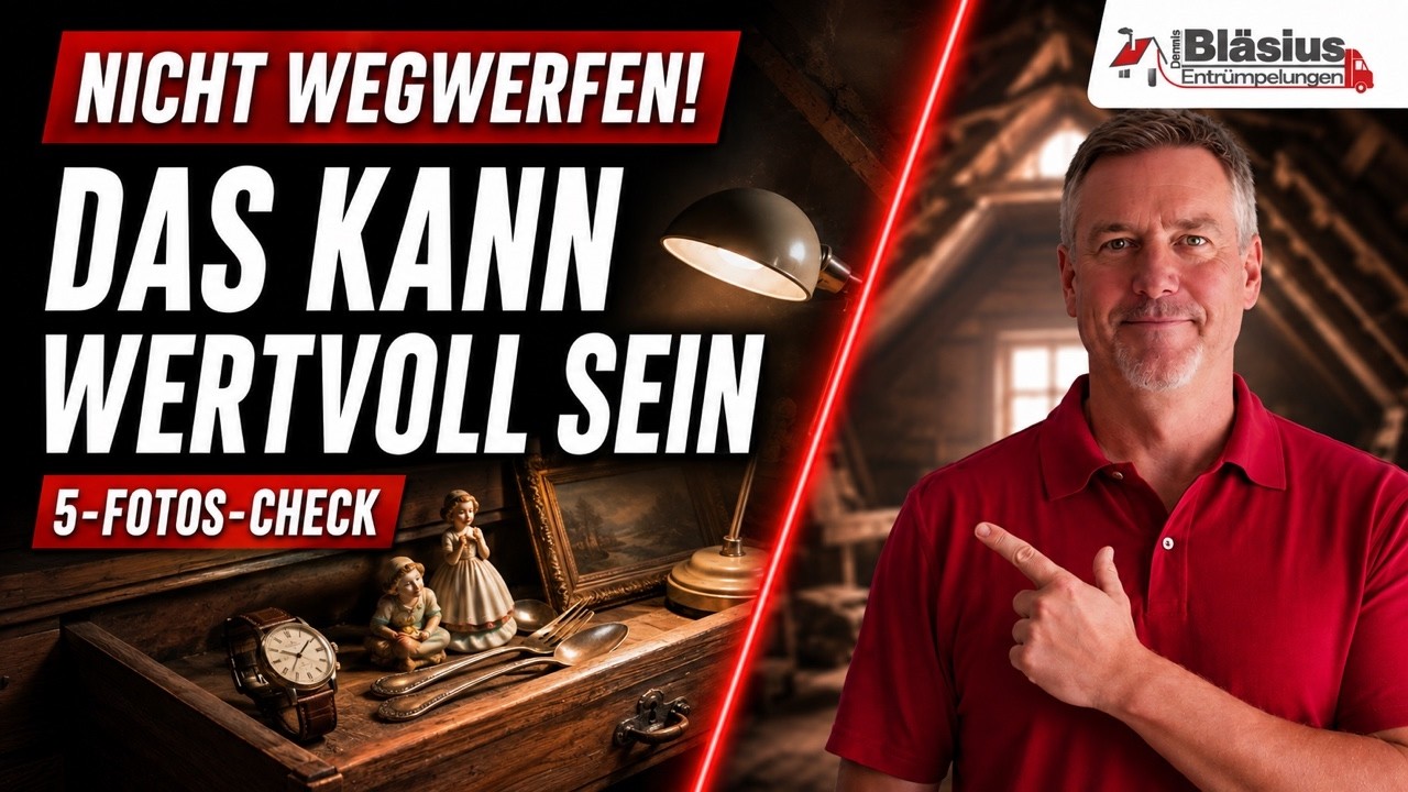 Vorschaubild: Haushaltsauflösung: Diese Dinge nicht vorschnell entsorgen!