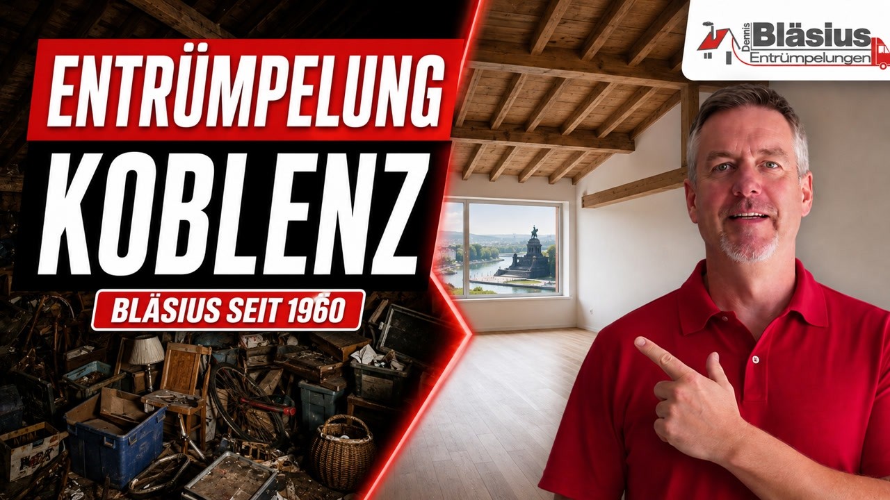 Vorschaubild: Entrümpelung Koblenz: Ablauf, Festpreis & Haushaltsauflösung | Bläsius