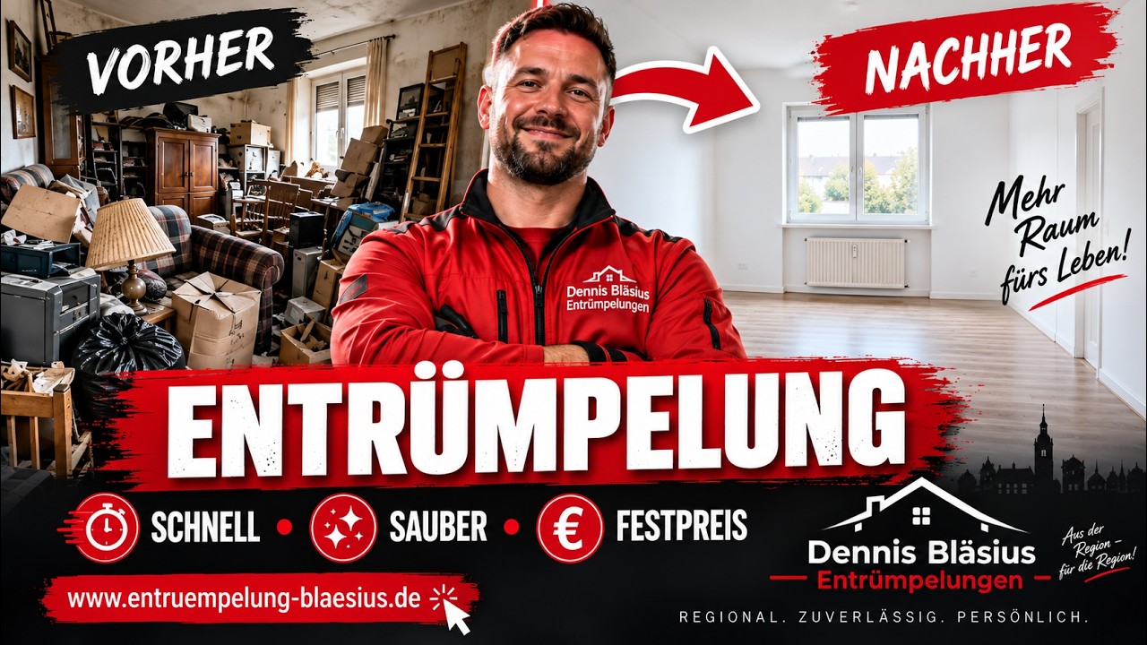 Vorschaubild: 🏠 Entrümpelung vom Profi – schnell, sauber & zum Festpreis! #shorts